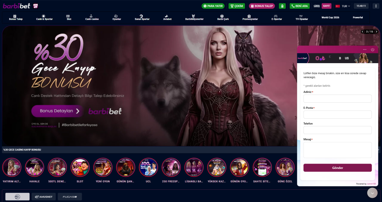 barbibet canlı destek hattı